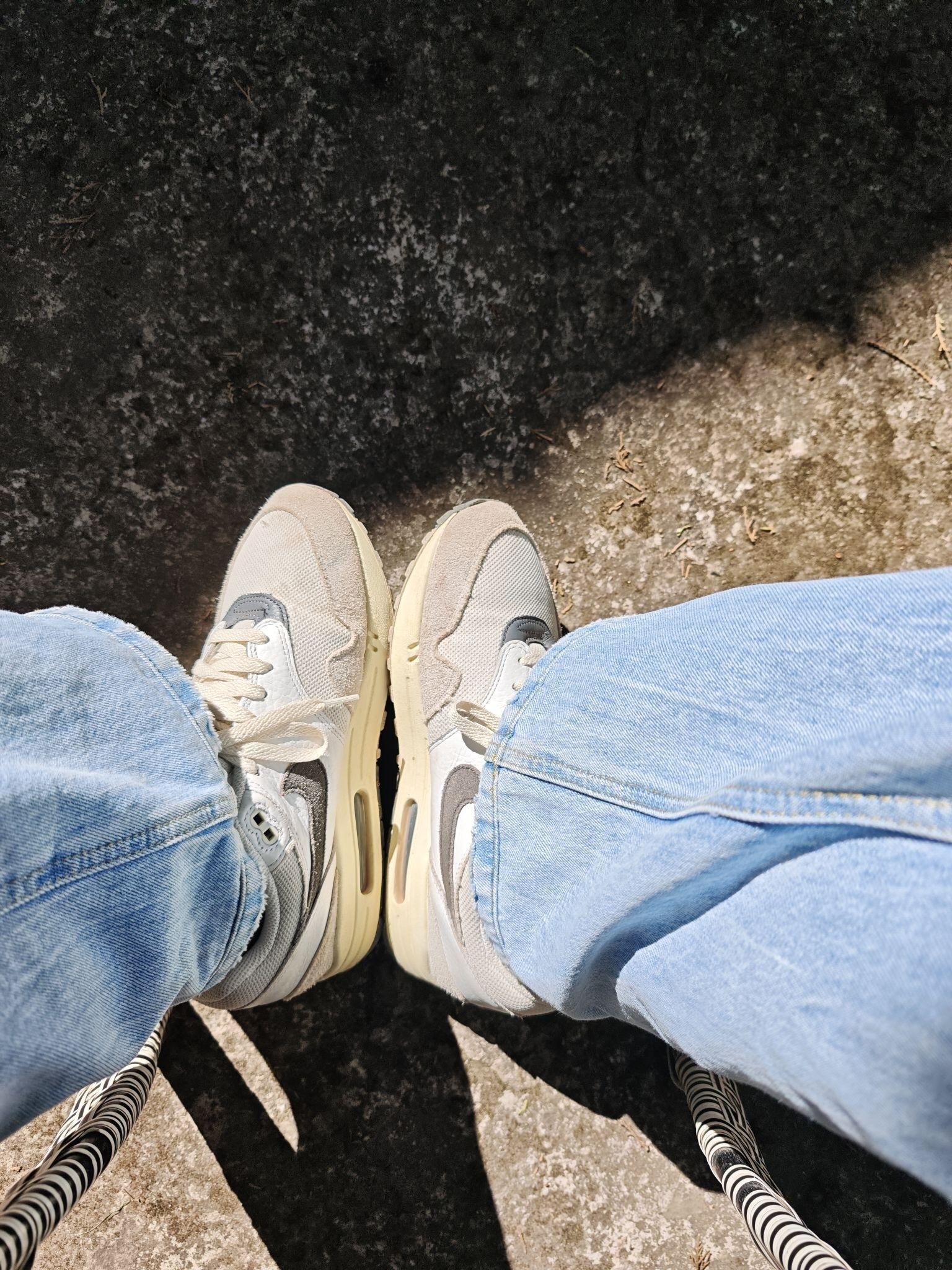 钟爱air max1 增高神鞋无敌了,穿